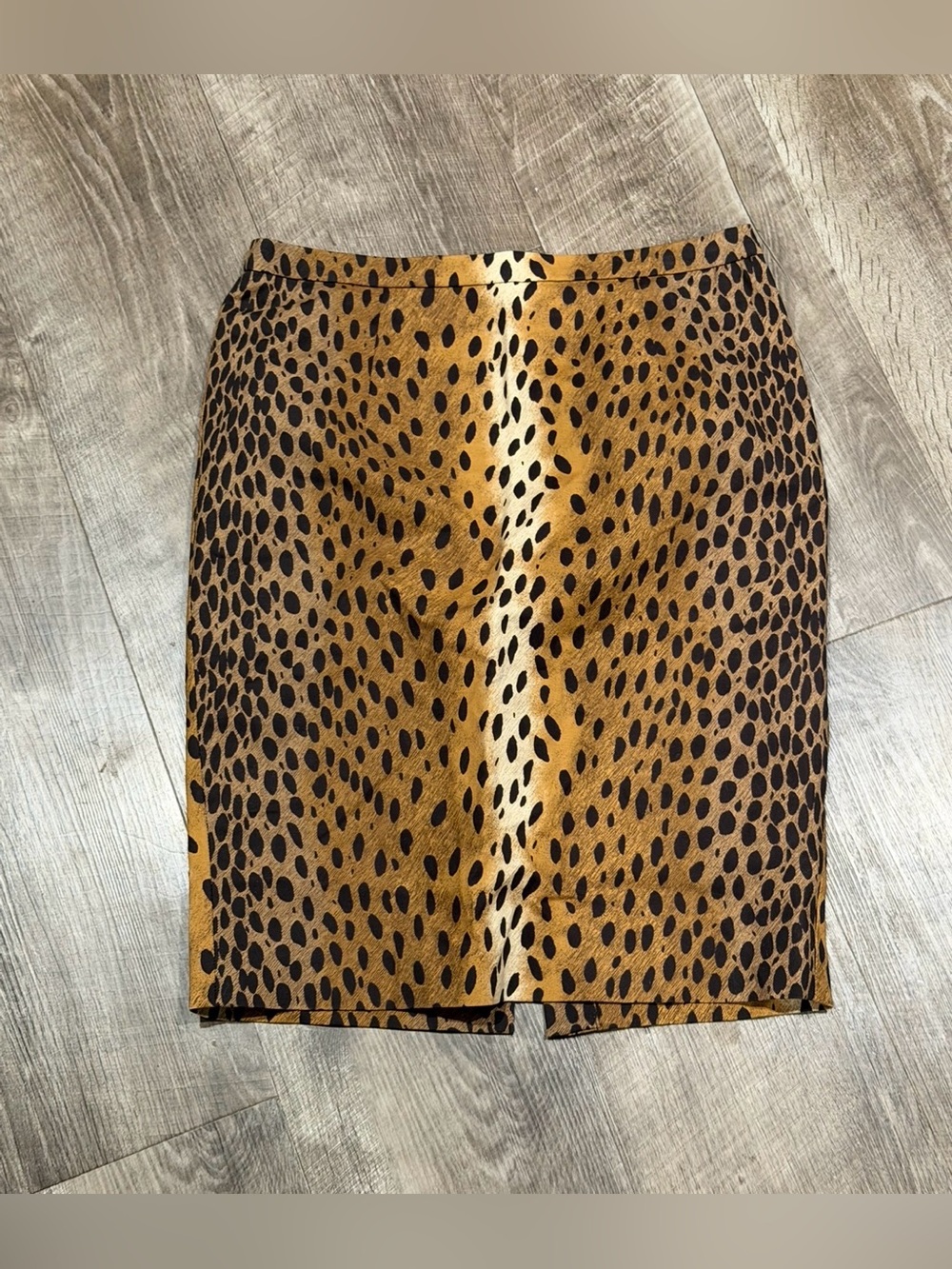 Michael Kors Women’s Animal Print Straight Pencil Skirt Size 6